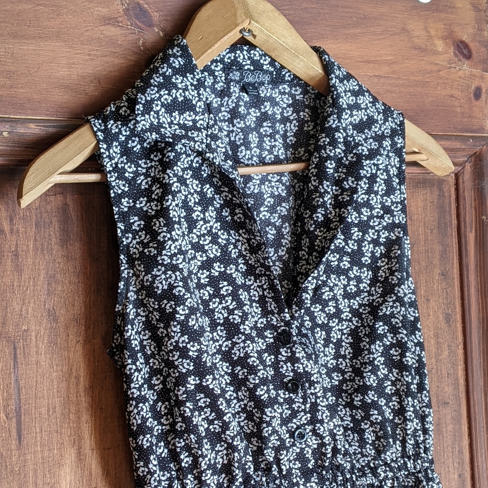 Mini floral summer dress